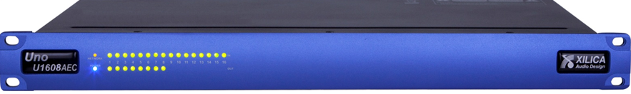 史力卡XILICA  UNO U1608AEC  16进8出数字音频媒体矩阵