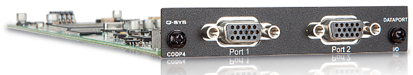 QSC  CODP4 音频接口