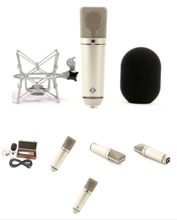 纽曼 Neumann U 87 Ai Set Z 多模式电容话筒套装（镍）