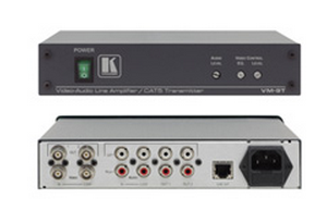 克莱默 Kramer VM-9T 复合视频& 非平衡立体声音频分配放大带双绞线输出