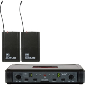 Galaxy Audio ECDR/238 ECD双腰包挂式无线麦克风系统