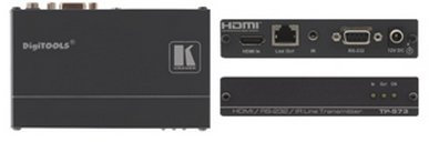 克莱默 Kramer TP-573 HDMI，双向RS-232和红外 双绞线发送器