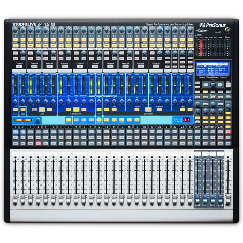 PreSonus StudioLive 24.4.2 24路4编组数字调音台
