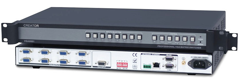 快捷 CREATOR Pt-VGA0801 VGA矩阵切换器