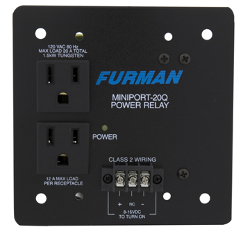 Furman  MP-20Q四路功率继电器附件