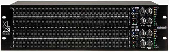 ART  XL 231 双路31段45mm长行程大动态均衡器
