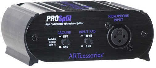 ART  ProSplit 变压器隔离话筒分离器