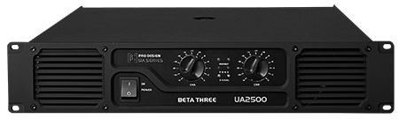 贝塔斯瑞  Beta Three UA2500  专业功率放大器