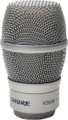 舒尔 Shure KSM9/CG 话筒头（炭灰色）