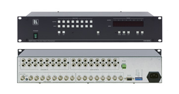 克莱默 Kramer VS-808xl 复合视频和立体声音频矩阵切换器(200MHz)