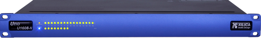 史力卡XILICA  UNO U1608-N  16进8出数字音频媒体矩阵