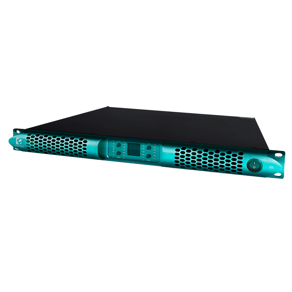 DIFEE  D1 4*1000W/ 4通道数字功放