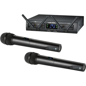 铁三角 Audio-Technica ATW-1322 双通道手持式数字无线系统