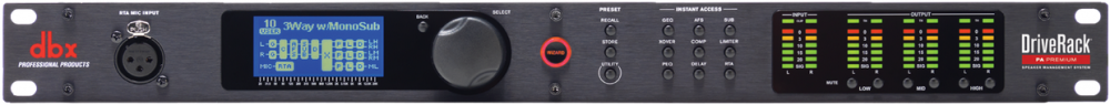 DBX DriveRack Premium 2进6出音频处理器