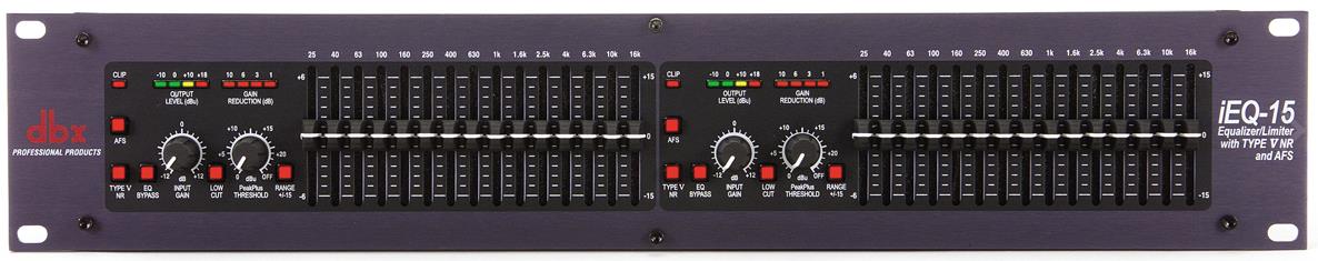 DBX iEQ15 双15段均衡器