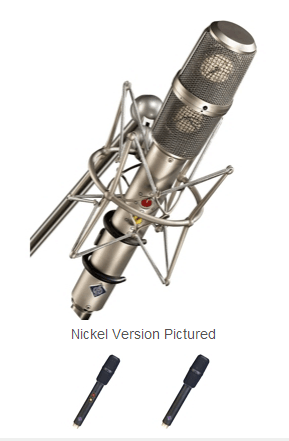 纽曼 Neumann USM 69 i Set 多点模式立体声话筒套装（黑色）