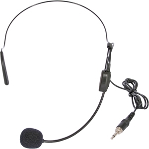 Galaxy Audio HS13-UBK 单向耳机麦克风 - 黑