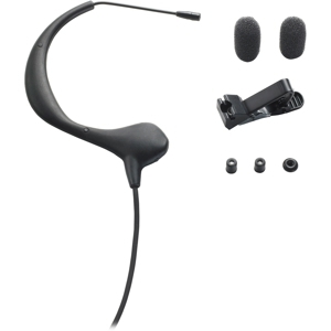 铁三角 Audio-Technica BP893cT5 全向电容头戴式话筒（黑色）