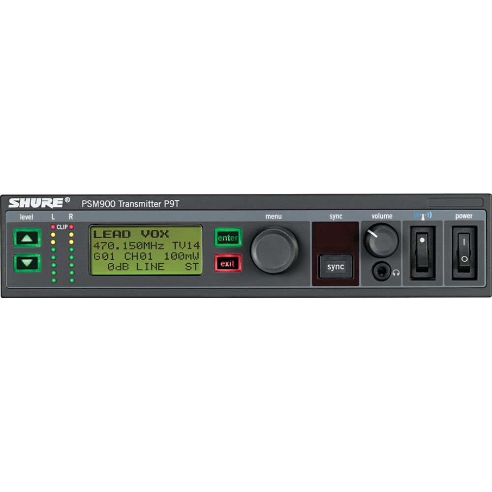 舒尔 SHURE P9T 无线发射机