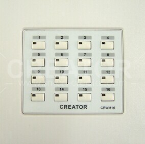 快捷  CREATOR CRWM-16 16键墙上面板