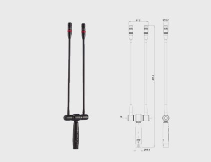 JTS GM-5212LDuK  1/2” 鹅管麦克风