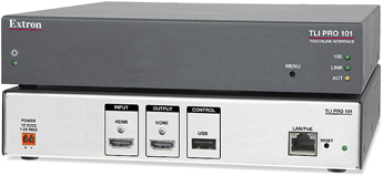 爱思创  Extron  TLI Pro 101  接口