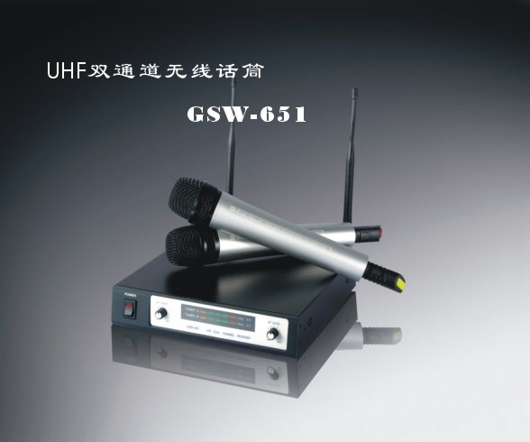 安度 Arttoo UGSW-651 HF双通道无线话筒