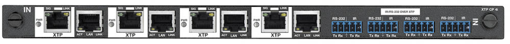 爱思创 Extron XTP CP 输入/输出板