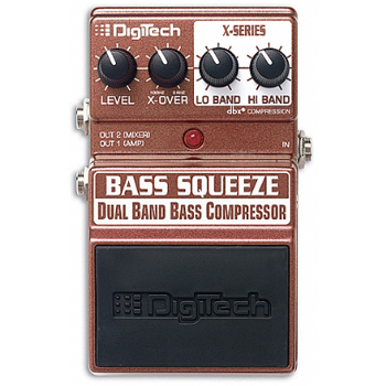 Digitech Bass Squeeze™ 贝斯单块效果器
