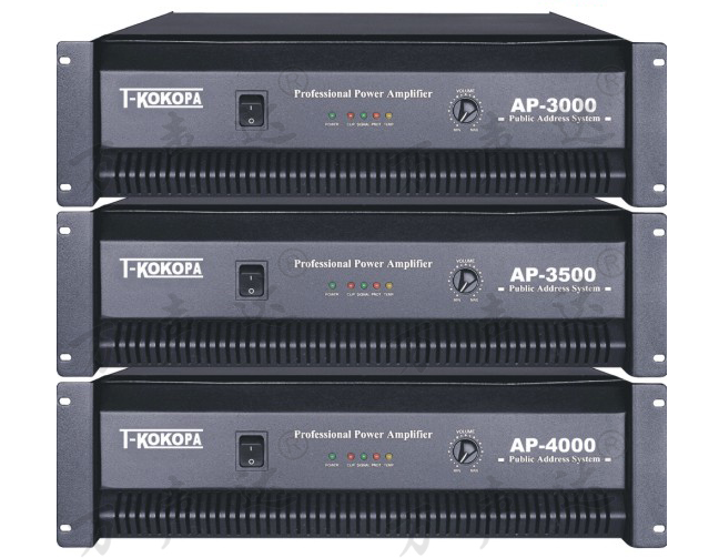 万声达  T-Kokopa  AP-3000H  大功率纯后级定压功放