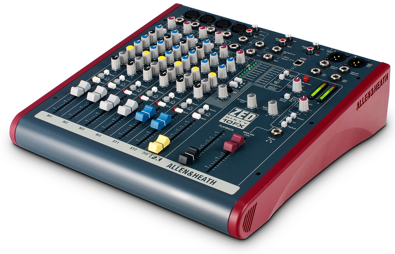 艾伦赫赛 ALLEN&HEATH ZED60-10FX 10路模拟调音台