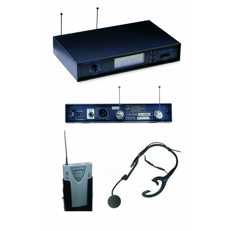 ClockAudio CW 9001/H15 无线头戴话筒
