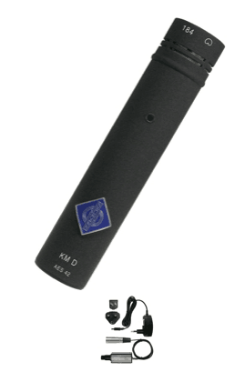 纽曼 Neumann KM 184 话筒与心形数字AES/ EBU连接套件（44.1千赫）