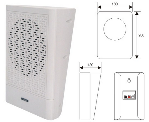 万声达  T-Kokopa  CW-109 壁挂音箱