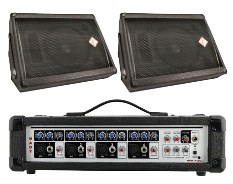 NADY MPM-4130X2 PA210 4通道调音台10″扬声器
