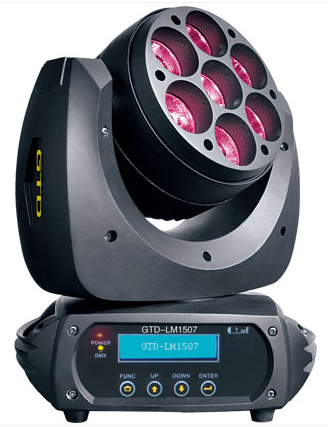 明道灯光 GTD GTD-LM1507 LED摇头染色灯