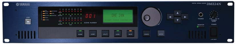 雅马哈 YAMAHA DME24N 数字混音台