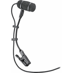 铁三角 Audio-technica ATM350cW 心形电容夹式乐器话筒