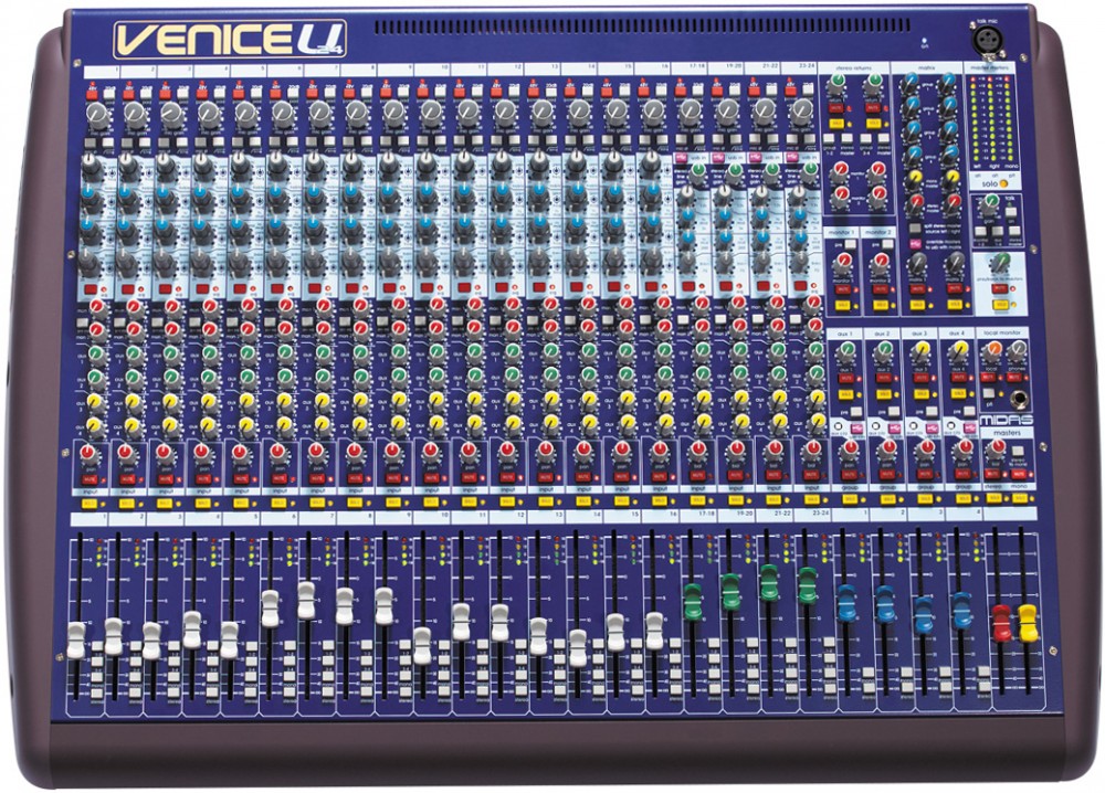 迈达斯 MIDAS VENICE U24 24路模拟调音台