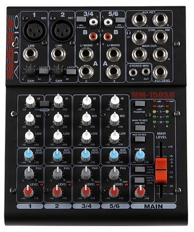 NADY MM-15USB 迷你USB接口调音台