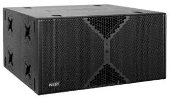 NEXT LAs418 高性能反射式负载低频扬声器