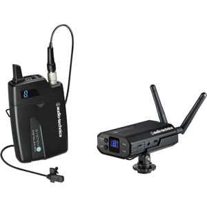 铁三角 Audio-Technica ATW-1701/ L 摄像头安装领夹式无线系统