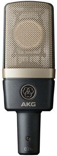 AKG C314新品 专业性极可调电容麦克风