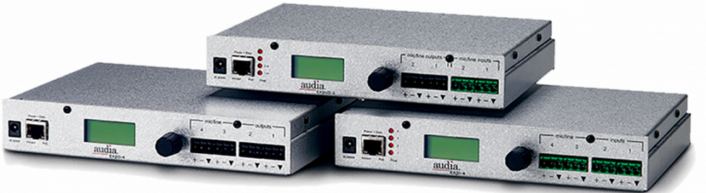 拜玛 BIAMP Audia 小型网络扩展器