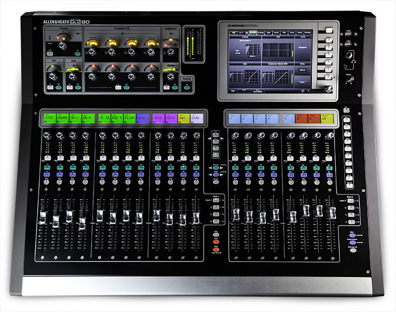 艾伦赫赛 ALLEN&HEATH GLD-80 数字调音台