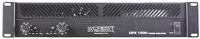 高峰  Crest Audio CPX-1500 专业功放