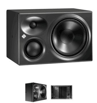 纽曼 Neumann KH 310 三路有源录音室监听音箱（左）