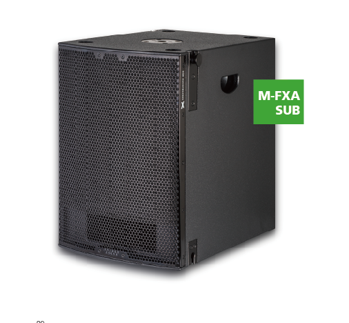 SE-audiotechnik  M-FXA SUB 线阵音箱