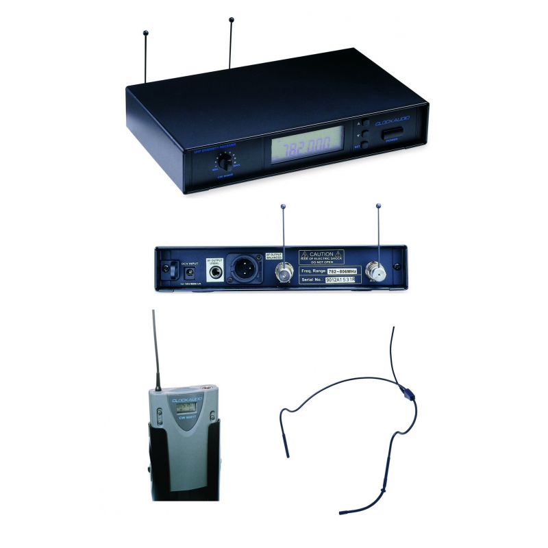 ClockAudio CW 9001/H20 无线头戴话筒