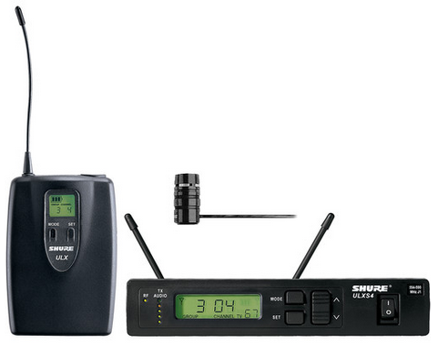 舒尔 SHURE ULXS14/84 无线领夹话筒